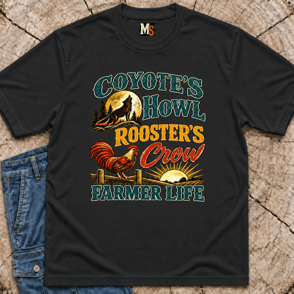 Coyote's Howl, Roosters Crow, Repeat T-shirt
