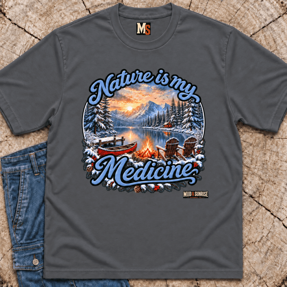 Nature is my Medicine - Winter T-shirt