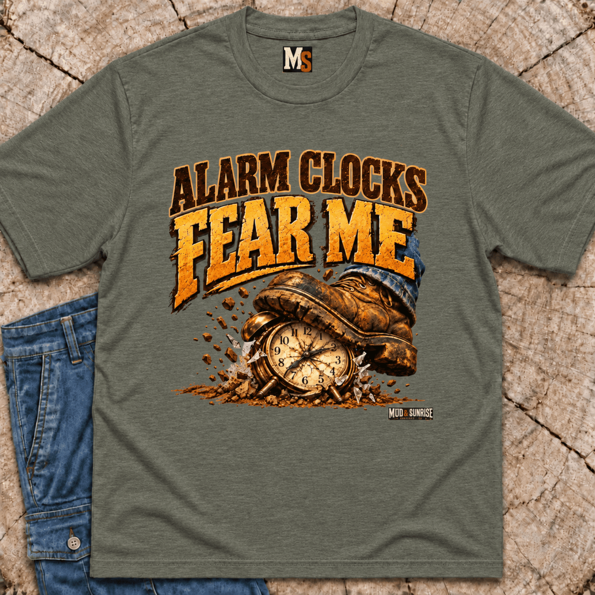 Alarm Clocks Fear Me T-shirt