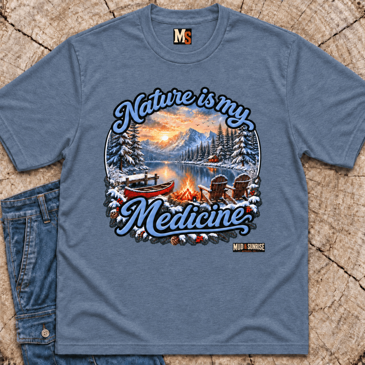 Nature is my Medicine - Winter T-shirt