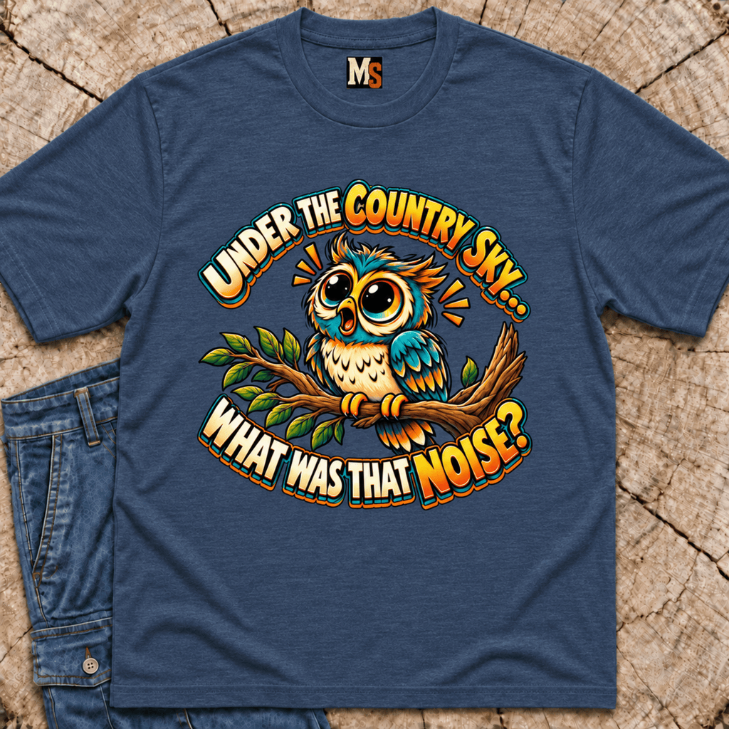Under the country sky - What was that noise T-shirt