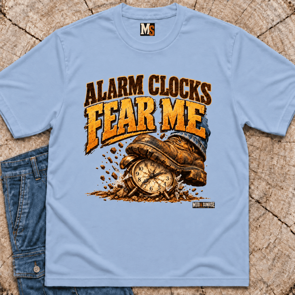Alarm Clocks Fear Me T-shirt