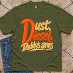 Dust, Diesel & Daddy's Arms T-shirt