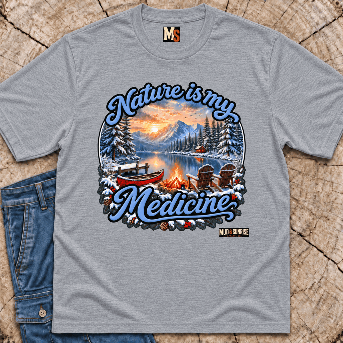 Nature is my Medicine - Winter T-shirt